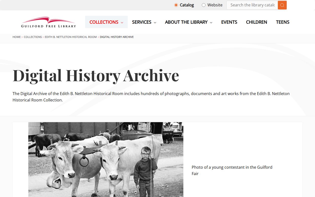 Guilford city directory digital history archive materials
