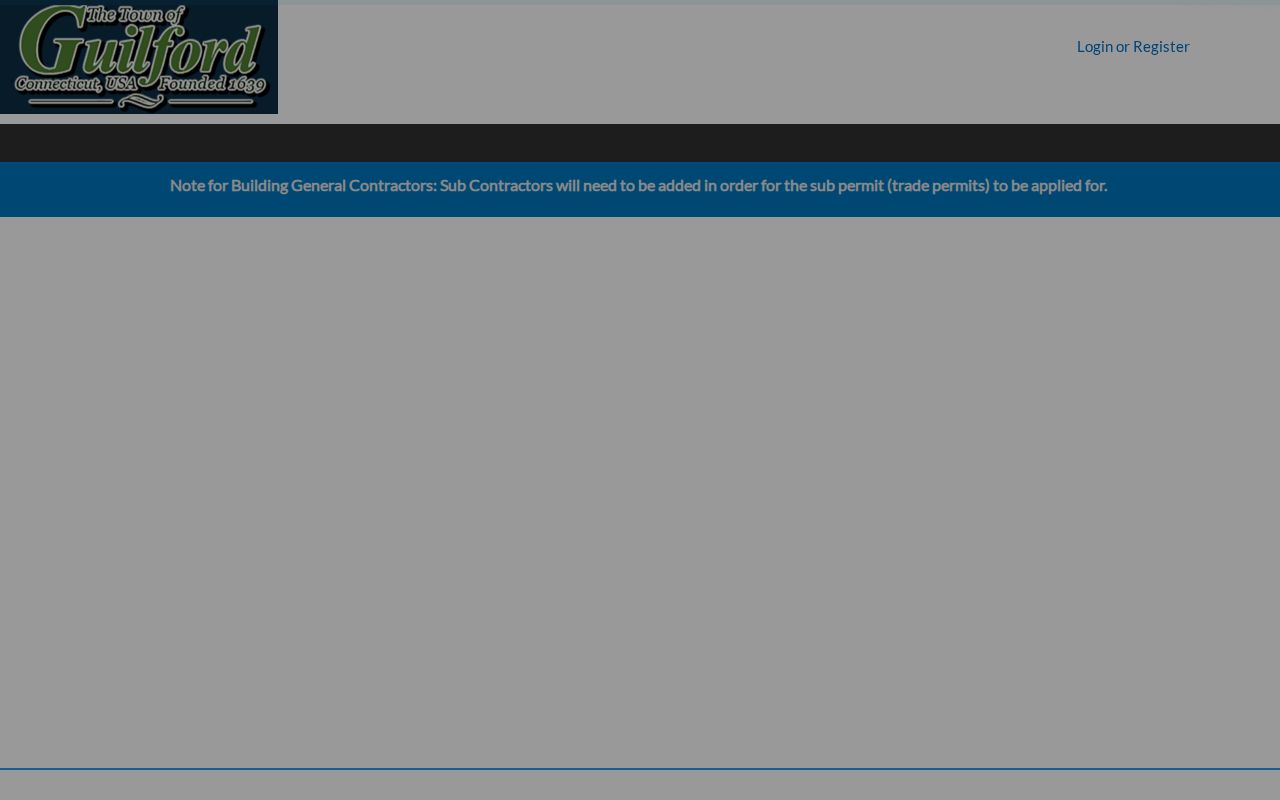 Guilford street directory Tyler online permit portal